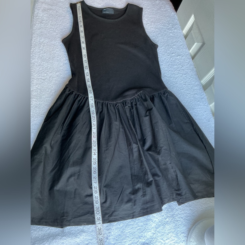 ASOS Black Sleeveless Mini Dress Sz M - Picture 13 of 13